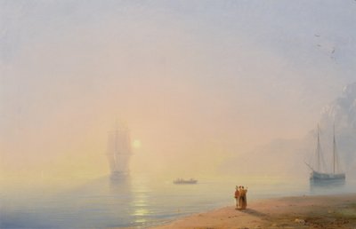 Guardando il Mar Nero da Ivan Konstantinovich Aivazovsky